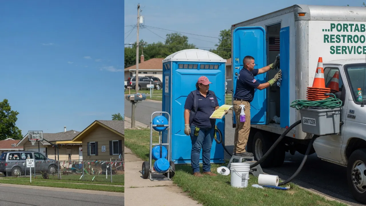 Portable Toilet Rental in Centerville, KS near me